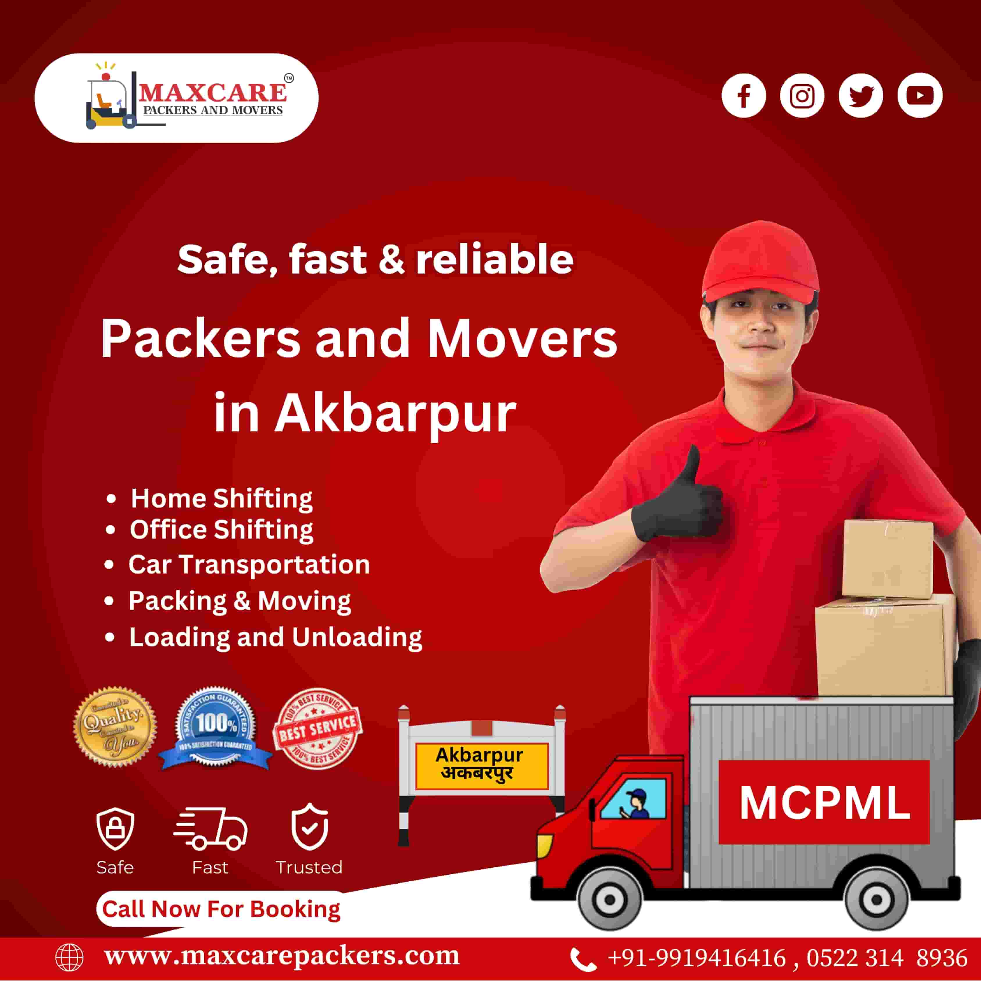 Packers and Movers in Akbarpur