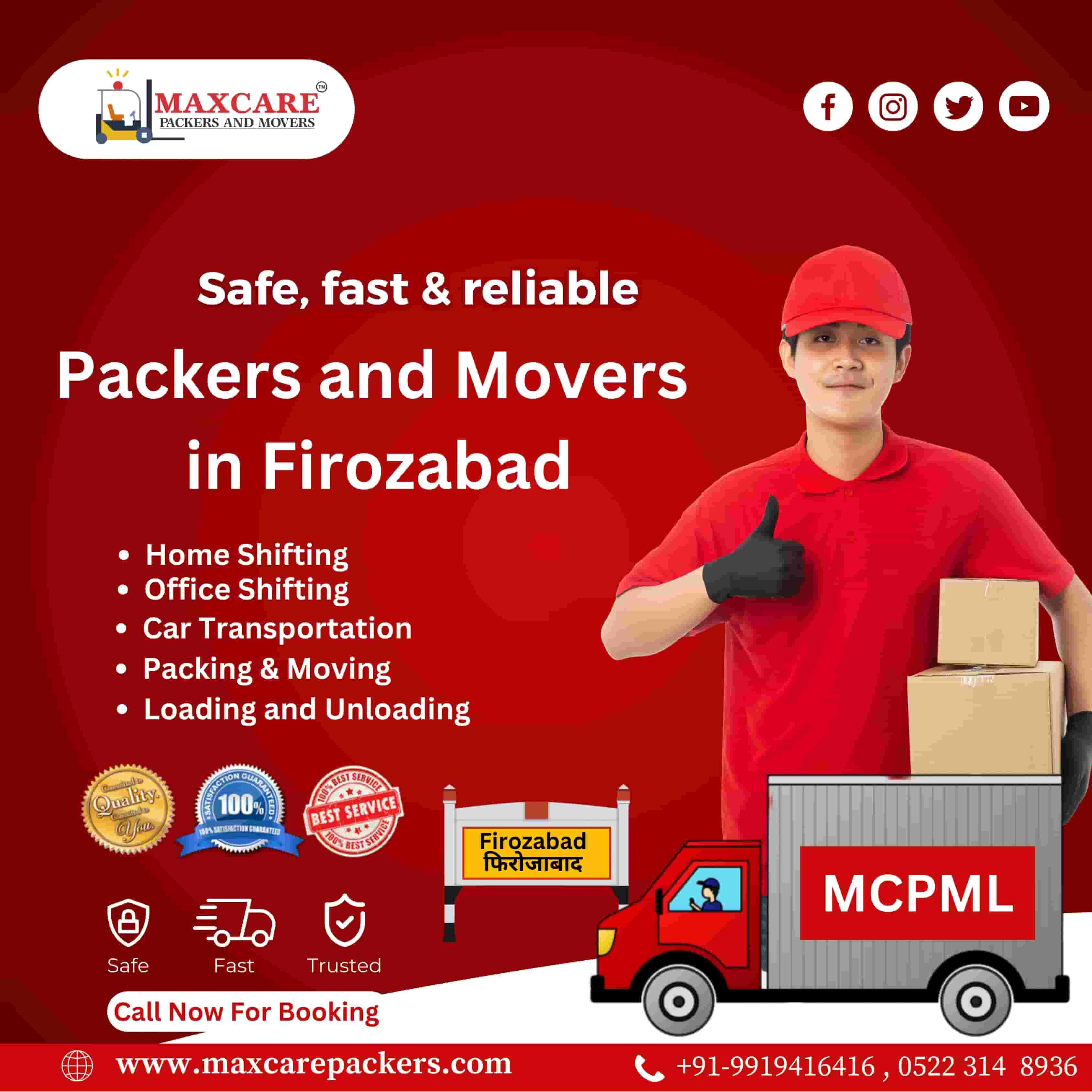Packers and Movers in Firozabad