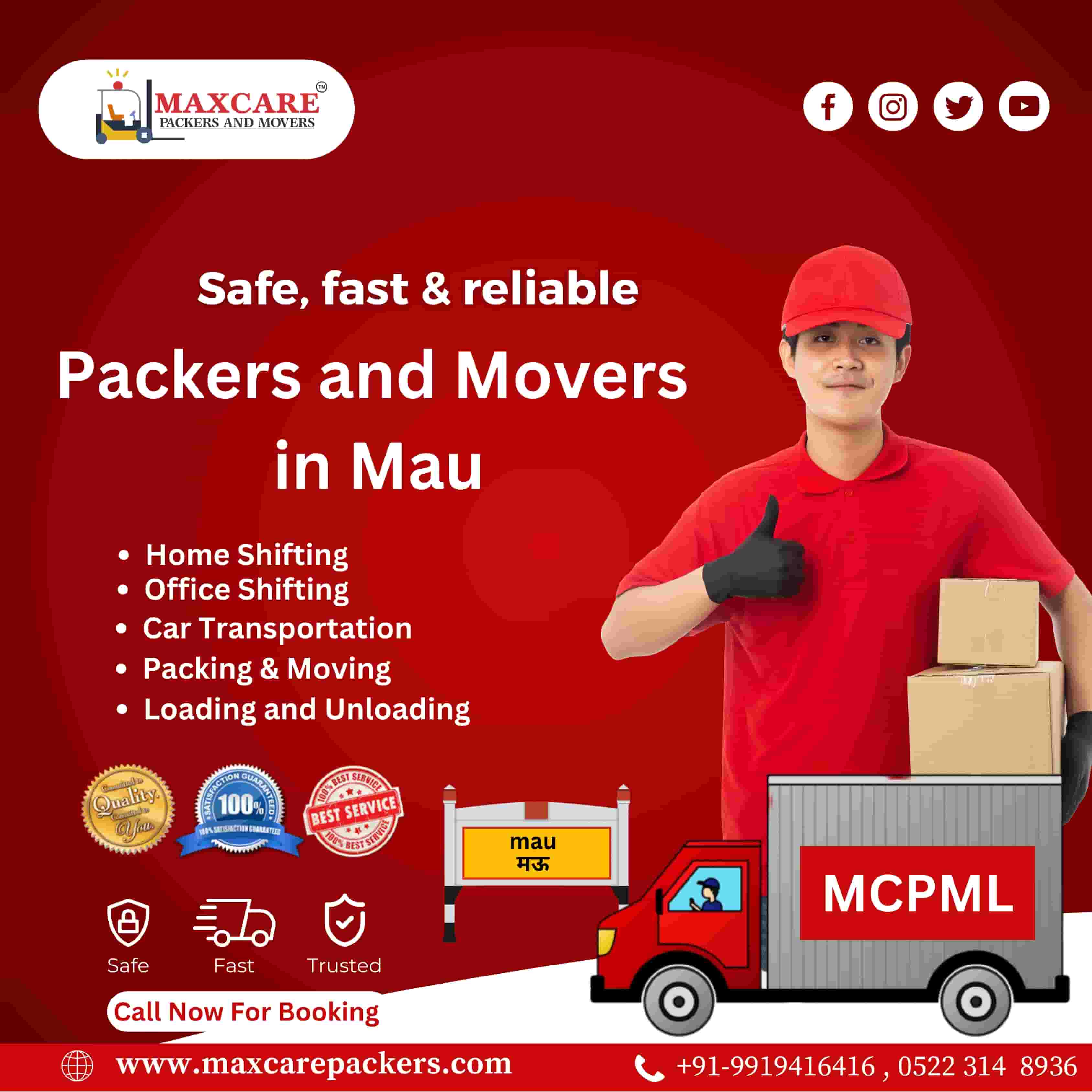 Packers and Movers in Mau